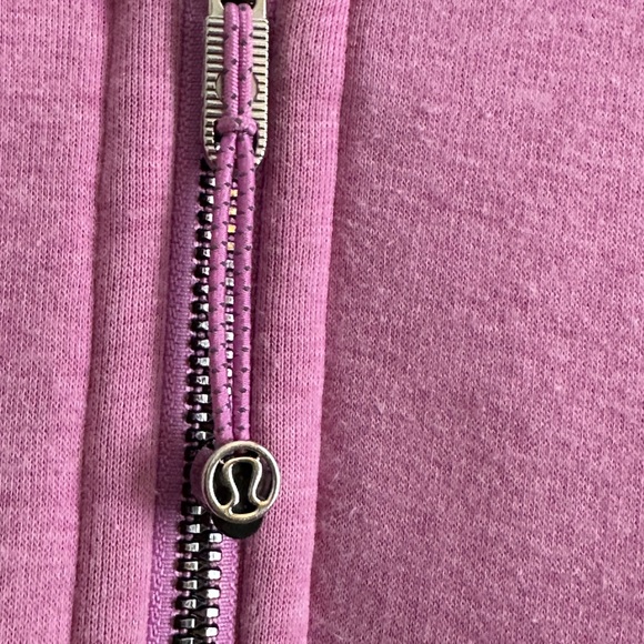 Lululemon Athletica Magenta Half-Zip Jacket - Picture 3 of 5